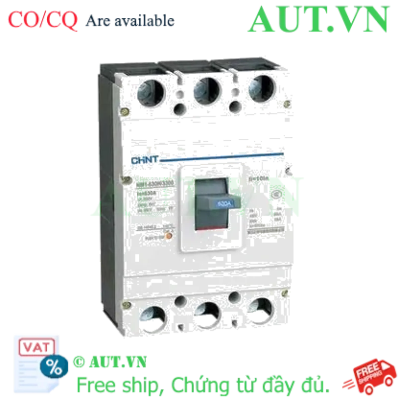 Ảnh của Áp tô mát khối điện áp 415-690VAC CHINT NM1-630H/3300 630A 