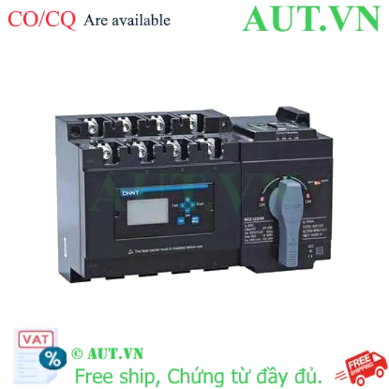Ảnh của Bộ chuyển đổi nguồn CHINT NXZ-125/4A 80A 