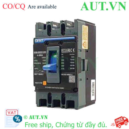 Ảnh của Aptomat MCCB NXM-800S/3300 800A Chint - 3P, 800A, 50kA
