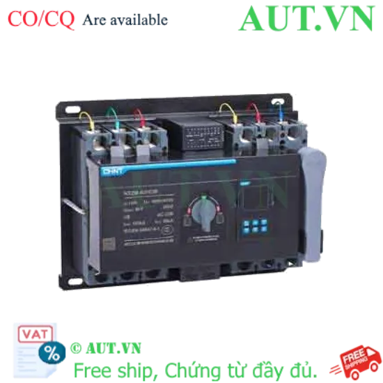 Ảnh của Bộ chuyển đổi nguồn CHINT NXZM-63H/3B 10A 