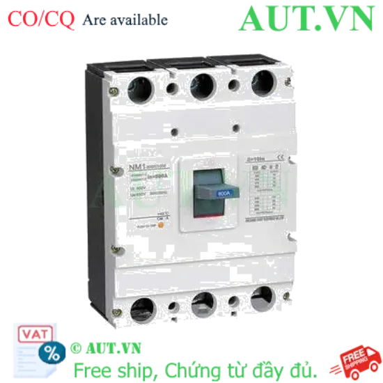 Ảnh của Áp tô mát khối điện áp 415-690VAC CHINT NM1-800R/3300 800A 