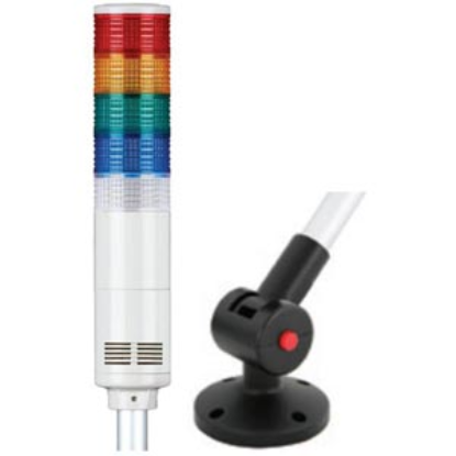 Ảnh của Đèn tháp kết nối mạng LAN Qlight ST80EL-ETN-WM-5-12-RAGBW-QLA24