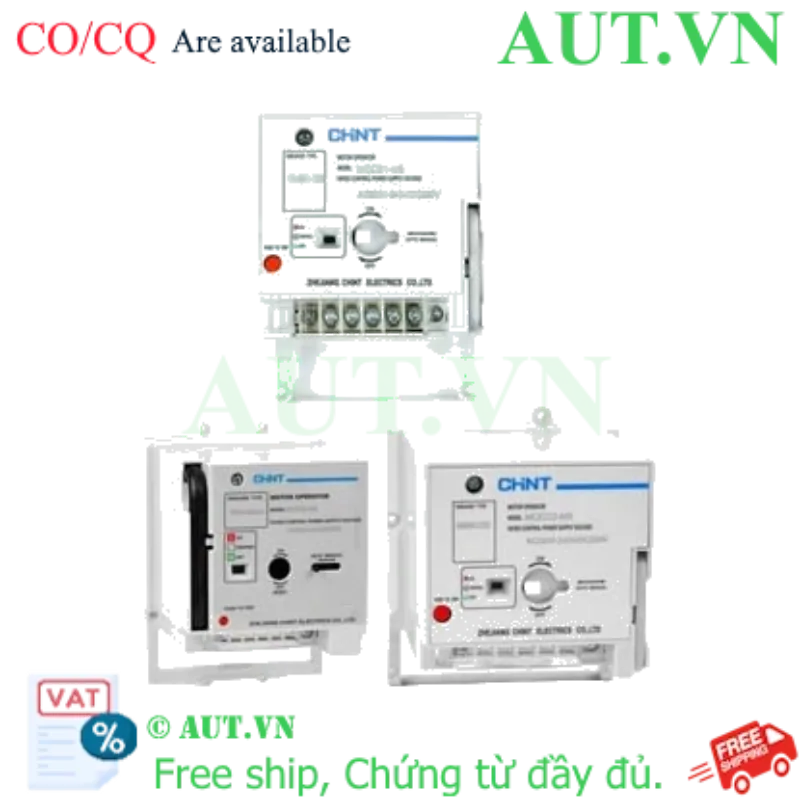 Ảnh của Bộ vận hành bằng motor cho bộ ngắt mạch NM8N CHINT MOD24-M8 AC220-240V/DC220V 