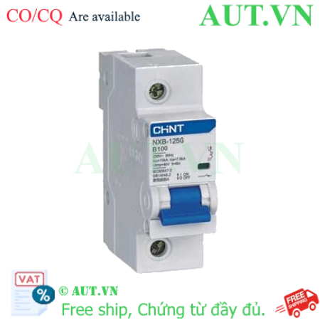 Ảnh của Áp tô mát cài CHINT NXB-125G 1P B100A 