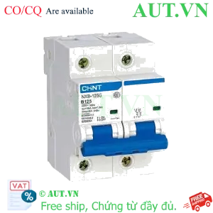 Ảnh của Áp tô mát cài CHINT NXB-125G 2P B125A 