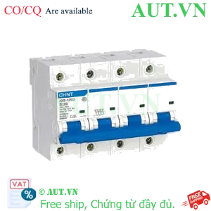 Ảnh của Áp tô mát cài CHINT NXB-125G 4P B100A 