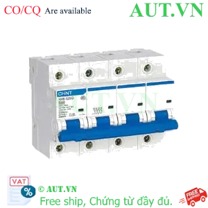 Ảnh của Áp tô mát cài CHINT NXB-125G 4P B80A 