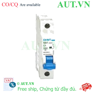 Ảnh của Áp tô mát CHINT NB1-63H 1P C1 10kA 