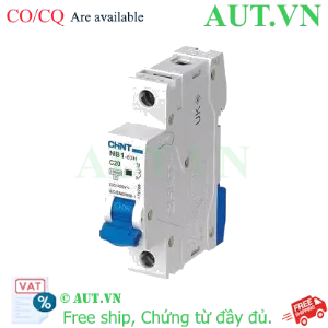 Ảnh của Áp tô mát CHINT NB1-63H 1P C20 10kA 