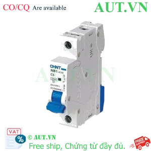 Ảnh của Áp tô mát CHINT NB1-63H 1P C5 10kA 