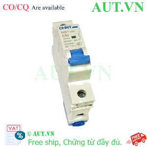 Ảnh của Áp tô mát CHINT NB1-63H 1P C50 10kA DB 