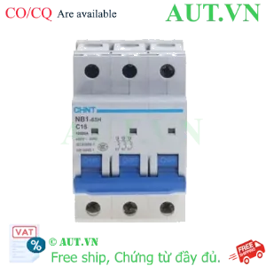 Ảnh của Áp tô mát CHINT NB1-63H 3P C16 10kA 