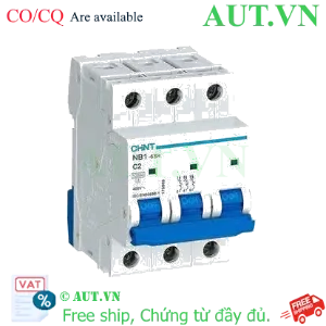 Ảnh của Áp tô mát CHINT NB1-63H 3P C2 10kA 