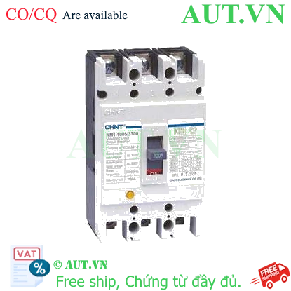 Ảnh của Áp tô mát khối điện áp 415-690VAC CHINT NM1-100S/3300 100A 