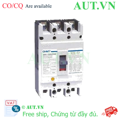 Ảnh của Áp tô mát khối điện áp 415-690VAC CHINT NM1-100S/3300 100A 