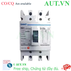 Ảnh của Áp tô mát khối điện áp 415-690VAC CHINT NM1-125S/3300 25A 