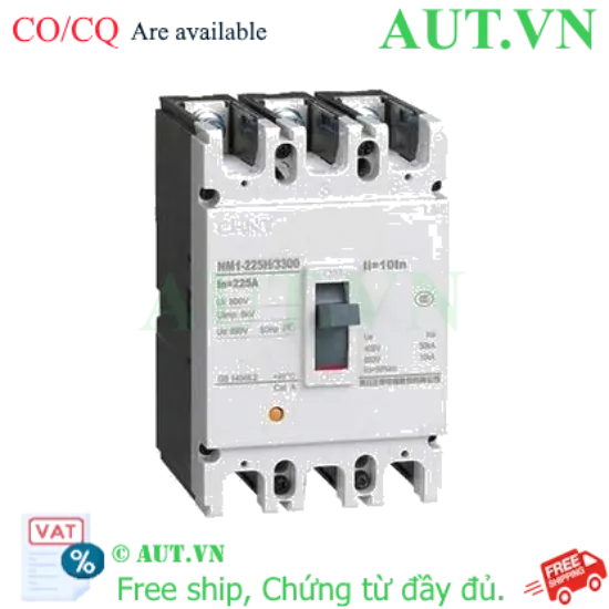 Ảnh của Áp tô mát khối điện áp 415-690VAC CHINT NM1-225H/3300 225A 
