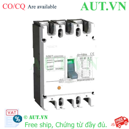 Ảnh của Áp tô mát khối điện áp 415-690VAC CHINT NM1-225S/3300 200A 