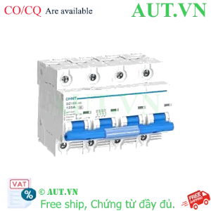 Ảnh của Aptomat cài (MCB) CHINT DZ158-125 4P 125A 6kA 