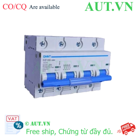 Ảnh của Aptomat cài (MCB) CHINT DZ158-125H 4P 63A 10kA 