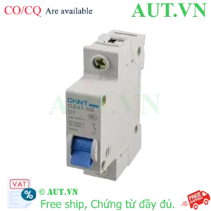 Ảnh của Aptomat cài (MCB) CHINT DZ47-60 C1-1P-3kA 