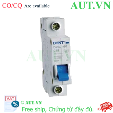 Ảnh của Aptomat cài (MCB) CHINT DZ47-60 C16-3P-3kA 