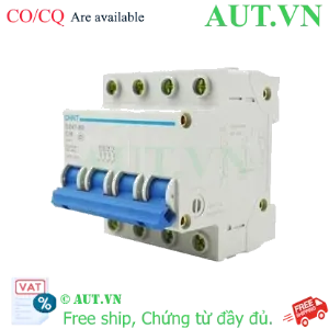 Ảnh của Aptomat cài (MCB) CHINT DZ47-60 C16-4P-4.5kA 