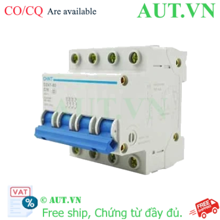 Ảnh của Aptomat cài (MCB) CHINT DZ47-60 C16-4P-6kA 