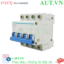 Ảnh của Aptomat cài (MCB) CHINT DZ47-60 C16-4P-6kA 