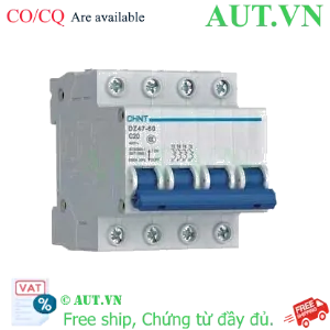 Ảnh của Aptomat cài (MCB) CHINT DZ47-60 C20-4P-3kA 