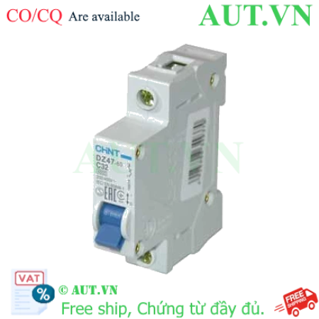 Ảnh của Aptomat cài (MCB) CHINT DZ47-60 C32-1P-4.5kA 