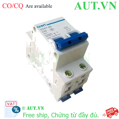 Ảnh của Aptomat cài (MCB) CHINT DZ47-60 C32-2P-4.5kA 