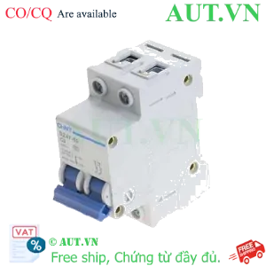 Ảnh của Aptomat cài (MCB) CHINT DZ47-60 C3-2P-4.5kA 