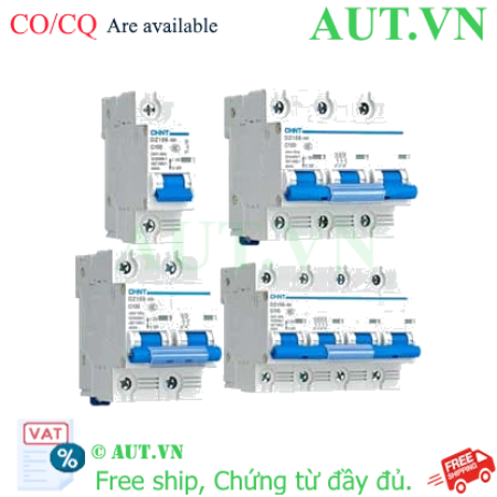 Ảnh của Aptomat cài CHINT DZ158-100 100A-1P-6kA .