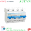 Ảnh của Aptomat cài CHINT DZ158-100 100A-4P-6kA .
