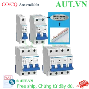 Ảnh của Aptomat cài dùng cho thanh lược càng cua CHINT NB1-63 1P C13 6kA DB 