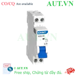 Ảnh của Aptomat cài MCB loại nhỏ CHINT NXB-40 1P+N C25 4.5kA 