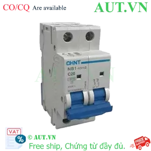 Ảnh của Aptomat CHINT NB1-63H/2 2P C20 8In 