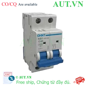 Ảnh của Aptomat CHINT NB1-63H/2 2P C40 8In 