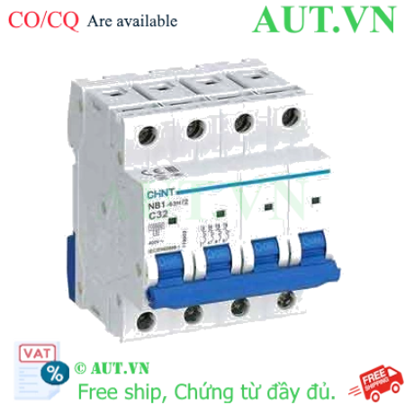 Ảnh của Aptomat CHINT NB1-63H/2 4P C32 8In 