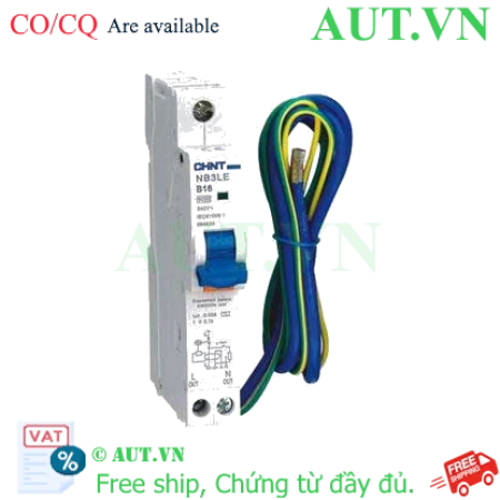 Ảnh của Aptomat chống giật CHINT NB3LE-32 1P+N B16 30mA 