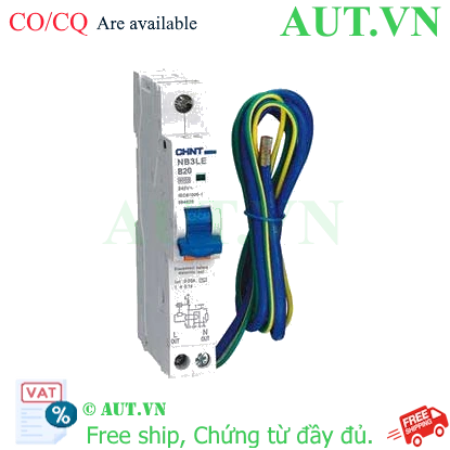 Ảnh của Aptomat chống giật CHINT NB3LE-32 1P+N B20 30mA 