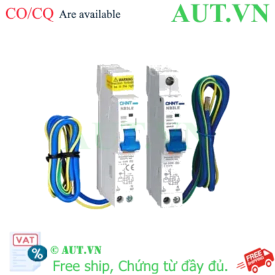 Ảnh của Aptomat chống giật CHINT NB3LE-32 1P+N B25 30mA 