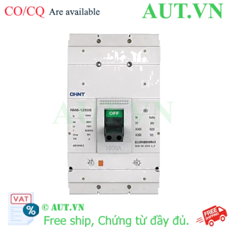 Ảnh của Aptomat dạng khối CHINT NM8-1250S/1000/3 
