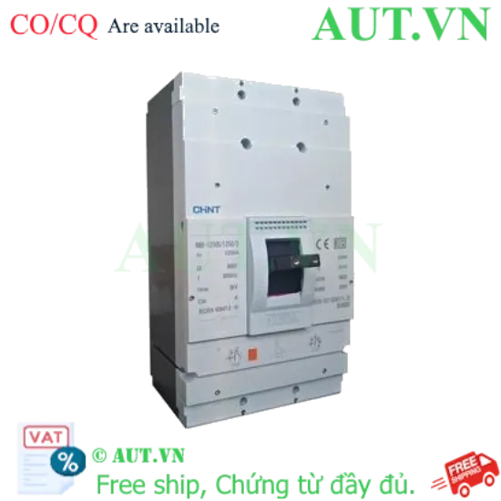Ảnh của Aptomat dạng khối CHINT NM8-1250S/1250/3 