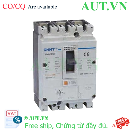 Ảnh của Aptomat dạng khối CHINT NM8-125H/125/3 