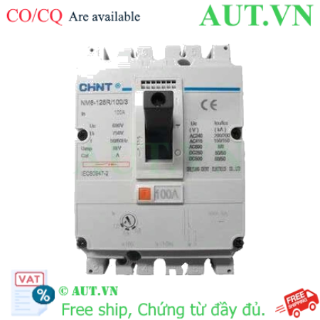Ảnh của Aptomat dạng khối CHINT NM8-125R/100/3 