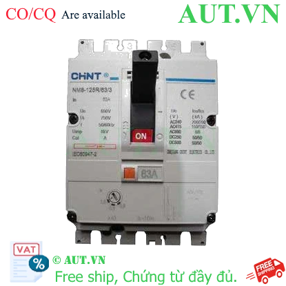 Ảnh của Aptomat dạng khối CHINT NM8-125R/63/3 