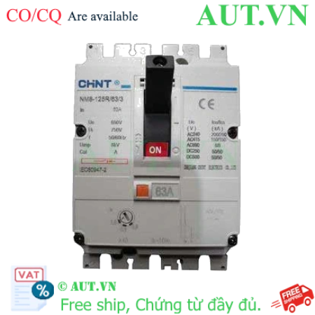 Ảnh của Aptomat dạng khối CHINT NM8-125R/63/3 