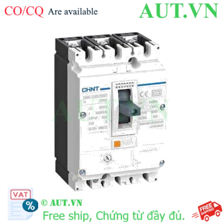 Ảnh của Aptomat dạng khối CHINT NM8-125S/100/3 